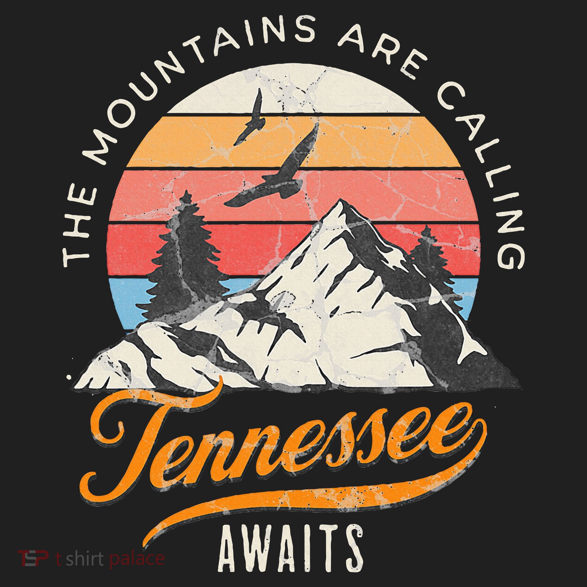 Tennessee Awaits The Mountains Are Calling Smokey Mountains Hat