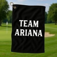 Team Ariana Golf Towel thumb 1