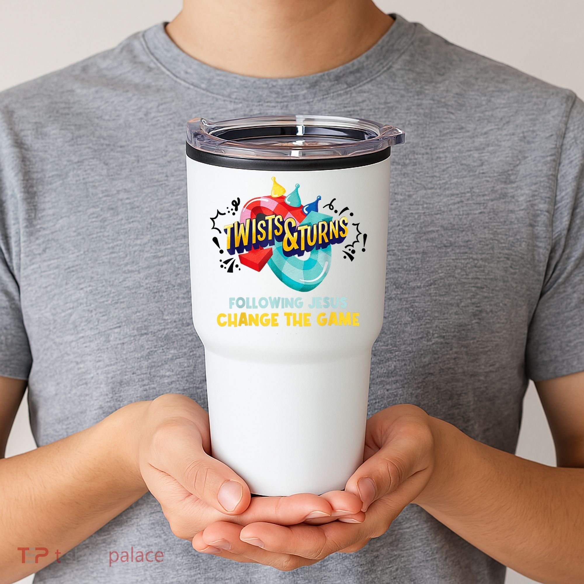 Twists And Turns VBS Follow Jesus Change The Games Tumbler