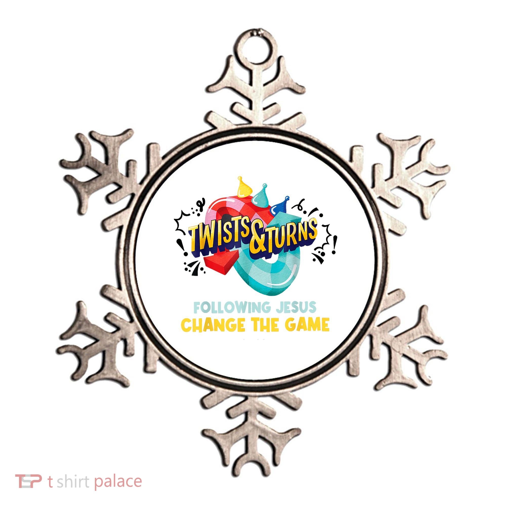 Twists And Turns VBS Follow Jesus Change The Games Ornament