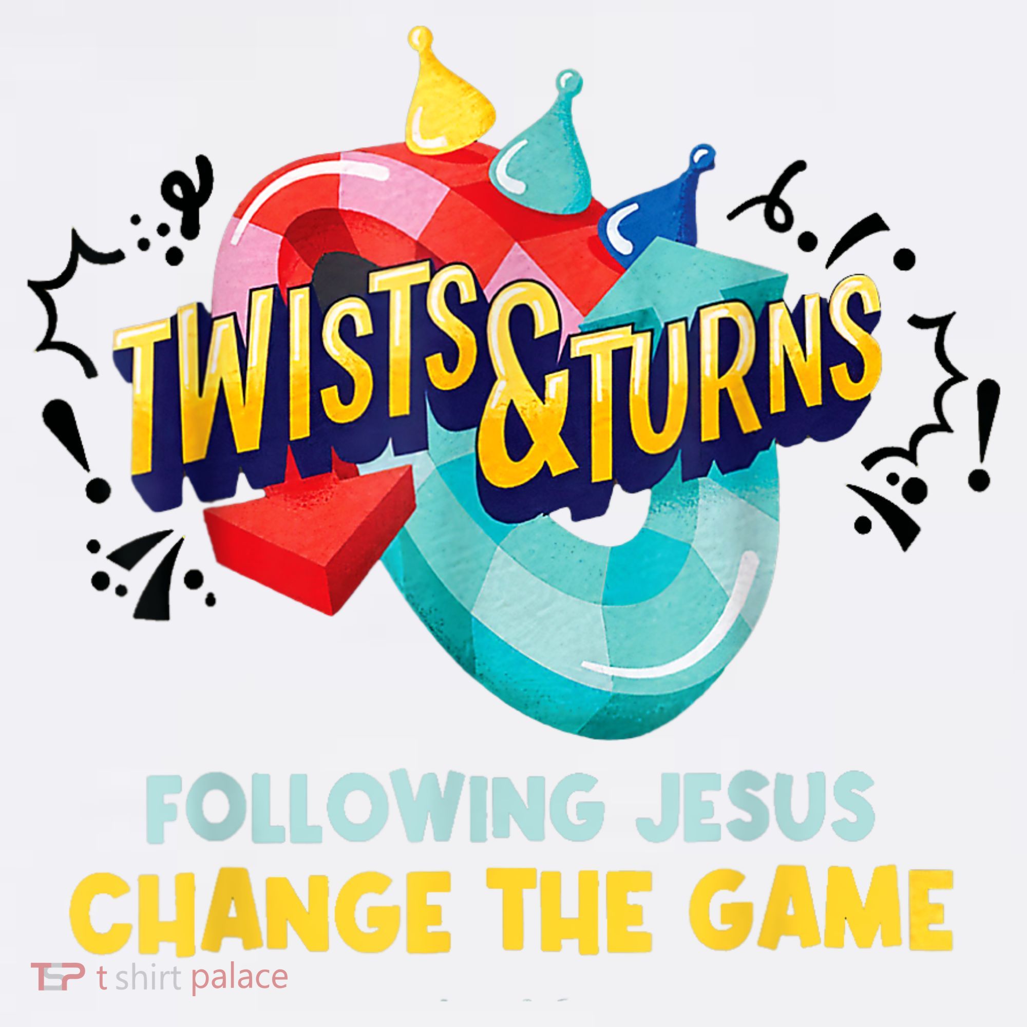 Twists And Turns VBS Follow Jesus Change The Games Women's Tank Top