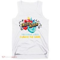 Twists And Turns VBS Follow Jesus Change The Games Tank Top thumb 0