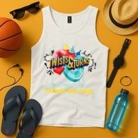Twists And Turns VBS Follow Jesus Change The Games Tank Top thumb 4