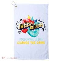 Twists And Turns VBS Follow Jesus Change The Games Golf Towel thumb 0