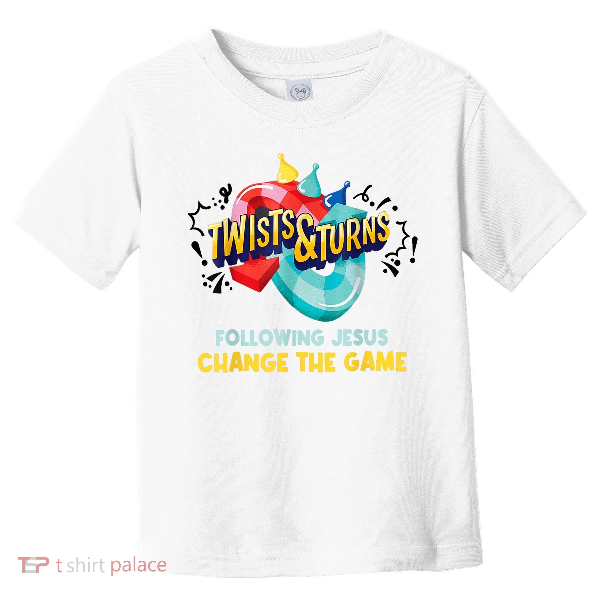 Twists And Turns VBS Follow Jesus Change The Games Toddler T-Shirt