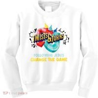 Twists And Turns VBS Follow Jesus Change The Games Kids Sweatshirt thumb 0