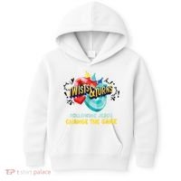 Twists And Turns VBS Follow Jesus Change The Games Kids Hoodie thumb 0