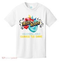 Twists And Turns VBS Follow Jesus Change The Games Kids T-Shirt thumb 0