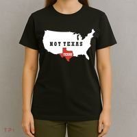 Texas And The Quote No Texas T-Shirt thumb 4