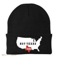 Texas And The Quote No Texas Beanie thumb 0