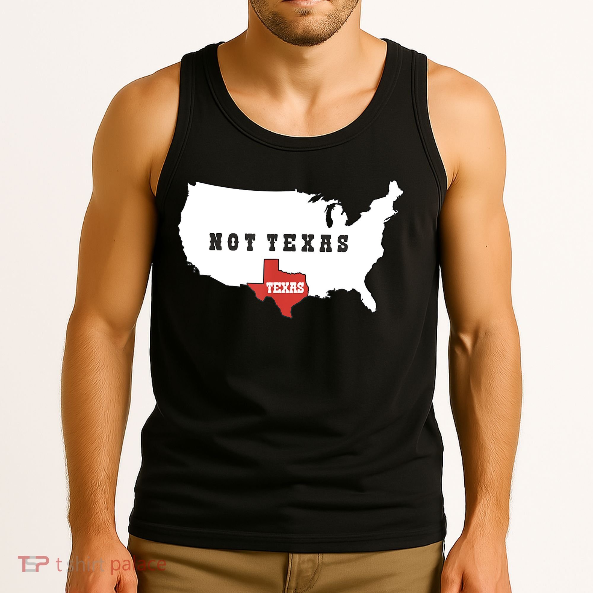 Texas And The Quote No Texas Tank Top