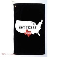 Texas And The Quote No Texas Golf Towel thumb 0