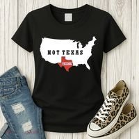 Texas And The Quote No Texas Women's T-Shirt thumb 3