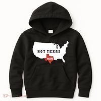 Texas And The Quote No Texas Kids Hoodie thumb 0