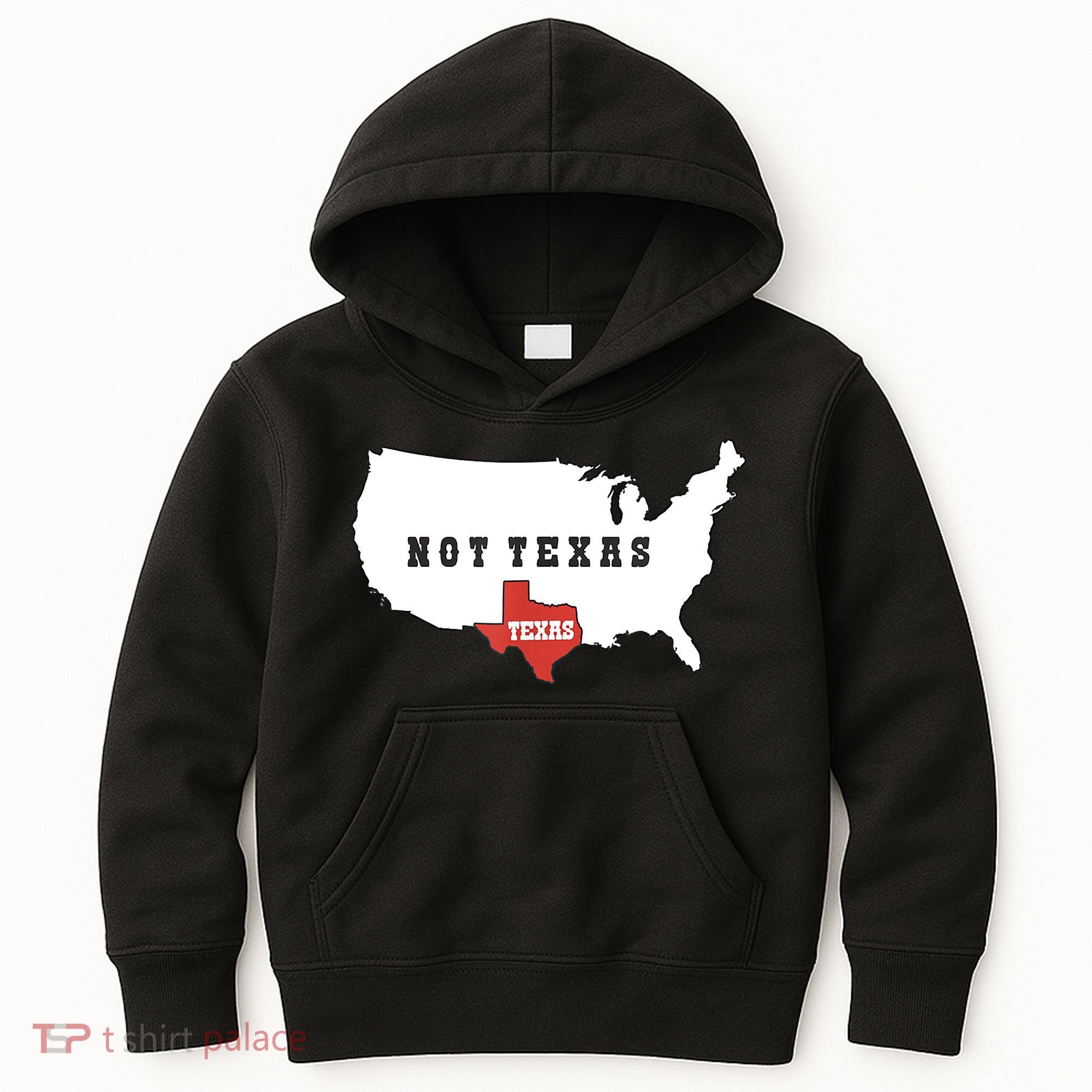 Texas And The Quote No Texas Kids Hoodie