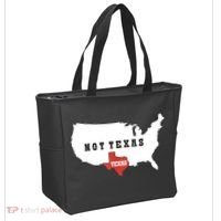 Texas And The Quote No Texas Tote Bag thumb 2