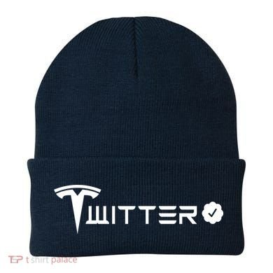 Twitter Combined Logo Beanie