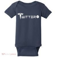 Twitter Combined Logo Baby Bodysuit thumb 0