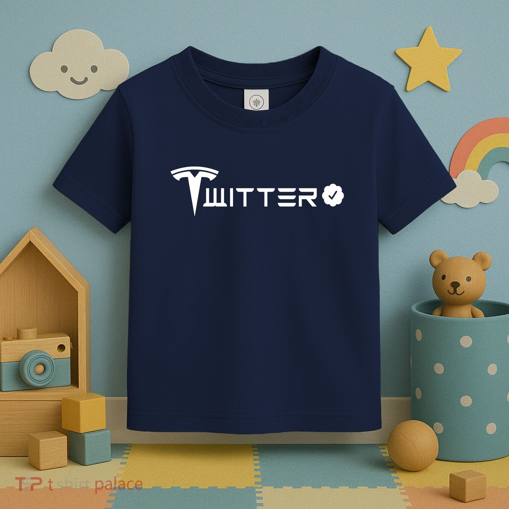 Twitter Combined Logo Toddler T-Shirt