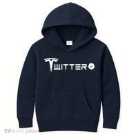 Twitter Combined Logo Kids Hoodie thumb 0