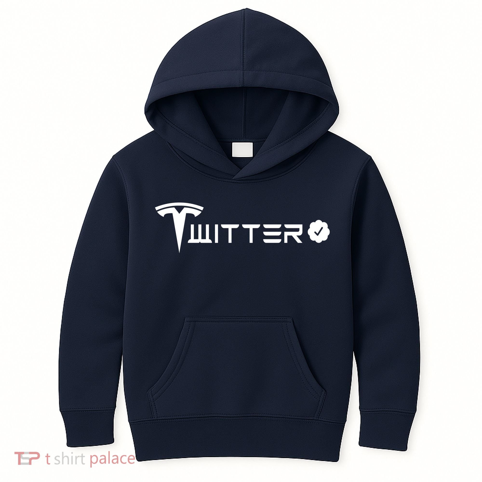 Twitter Combined Logo Kids Hoodie