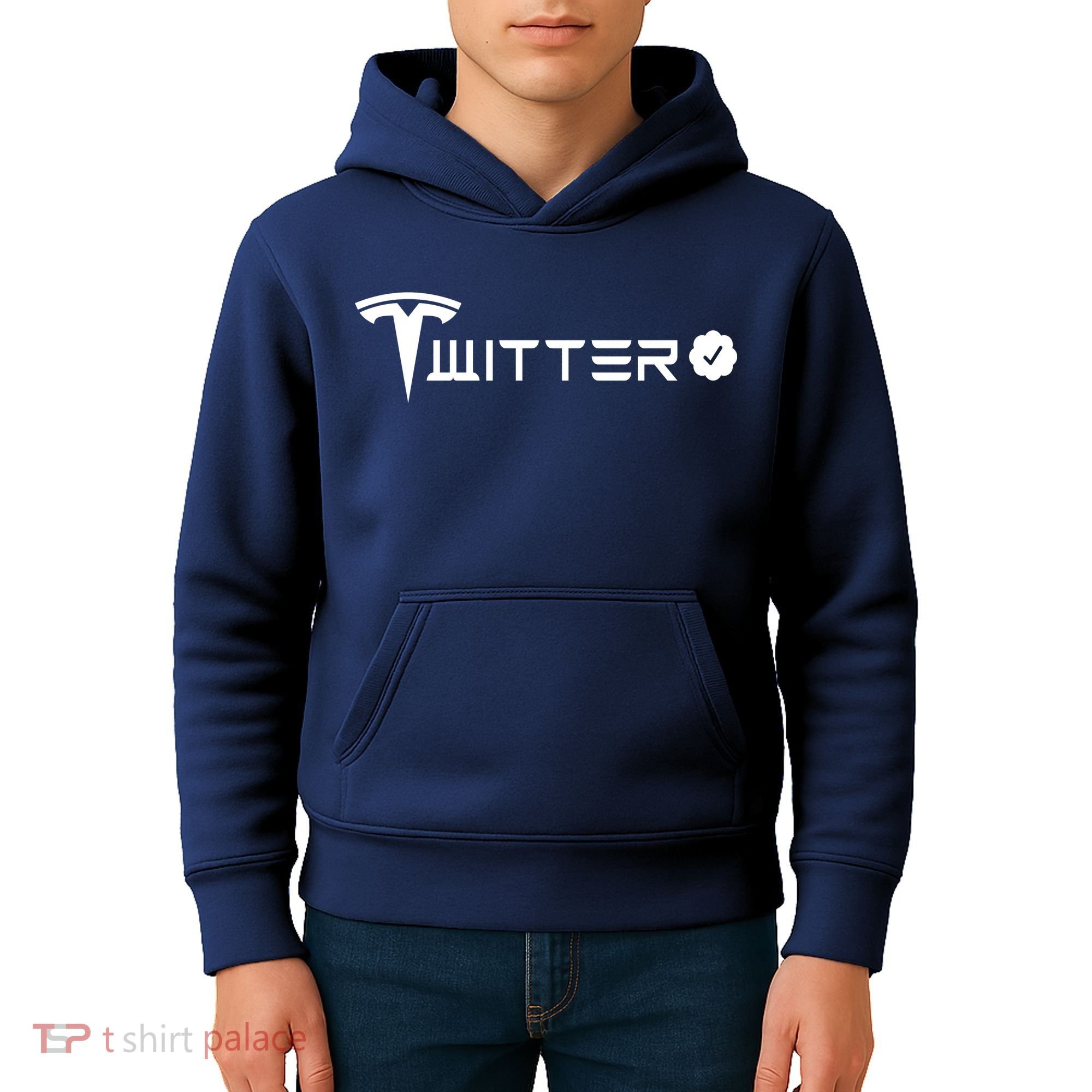 Twitter Combined Logo Kids Hoodie