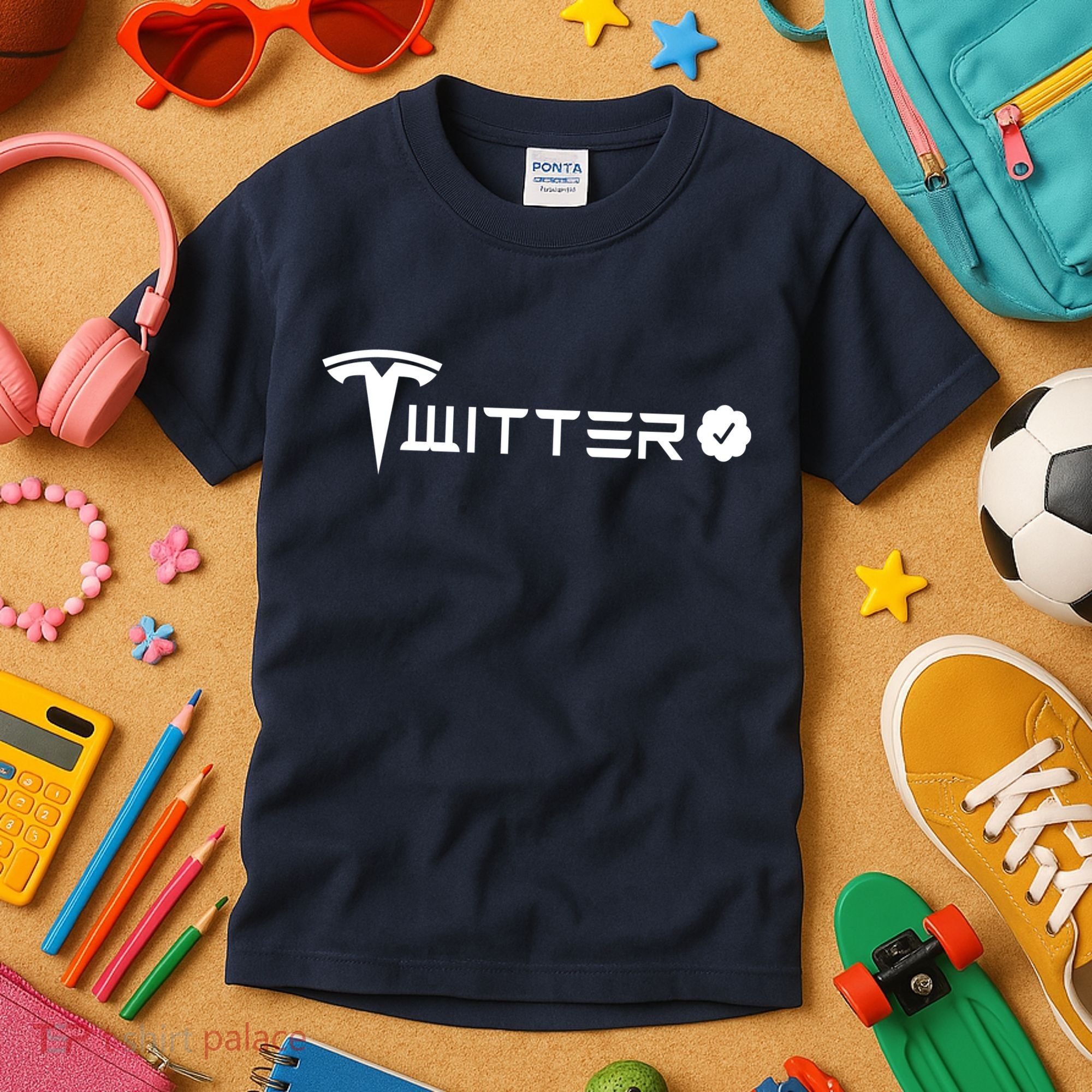 Twitter Combined Logo Kids T-Shirt