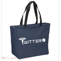 Twitter Combined Logo Tote Bag thumb 2