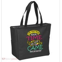 The Adoption Took Time The Love Came Instantly Tote Bag thumb 2