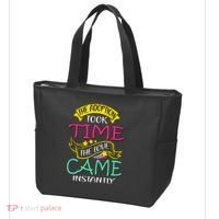The Adoption Took Time The Love Came Instantly Tote Bag thumb 3