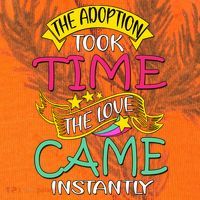 The Adoption Took Time The Love Came Instantly Kati Licensed 12" Camo Cuffed Beanie thumb 2