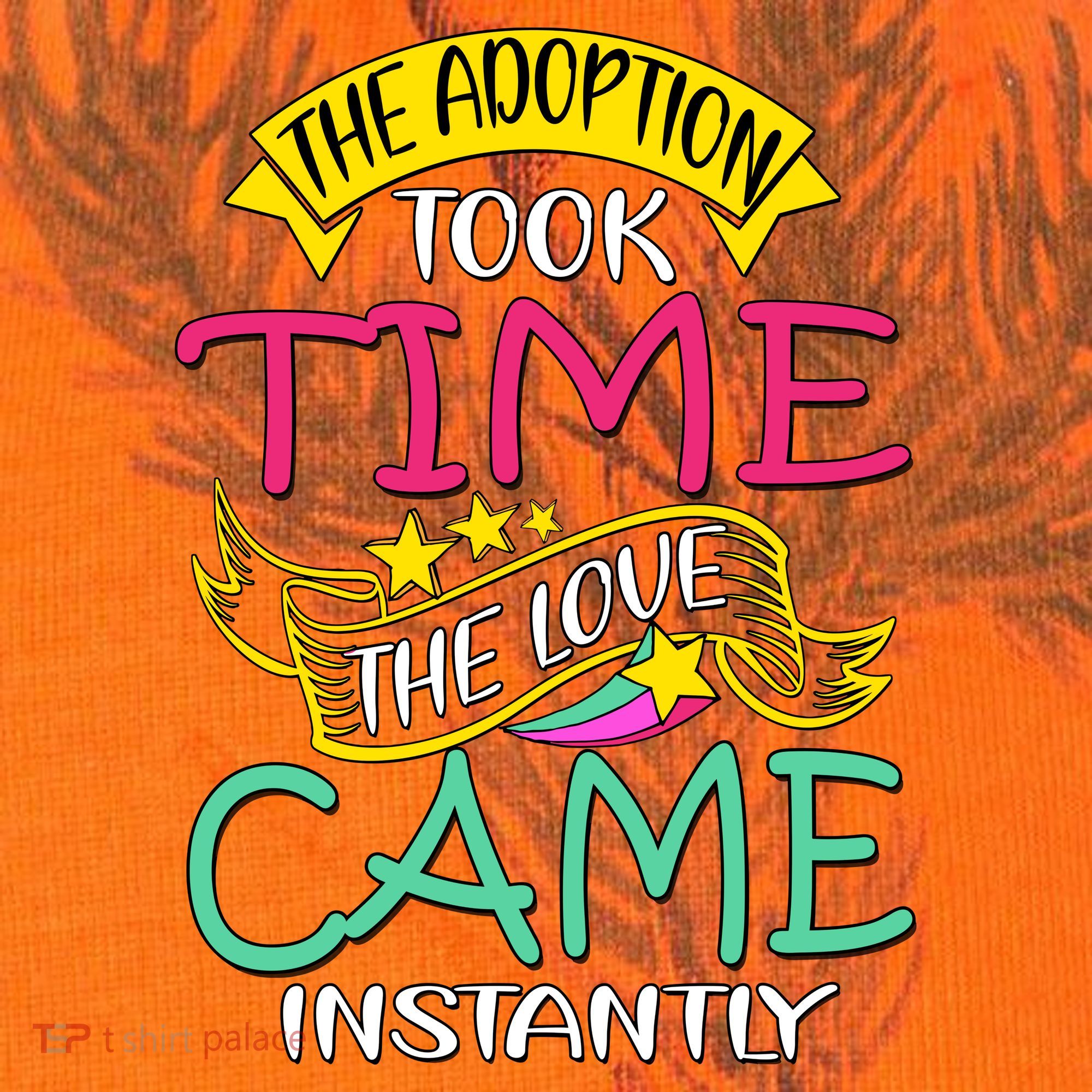 The Adoption Took Time The Love Came Instantly Kati Licensed 12" Camo Cuffed Beanie