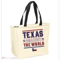 Texas Against The World Tote Bag thumb 2