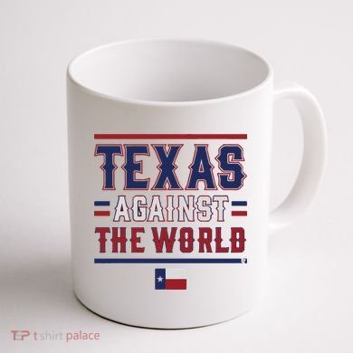 Texas Against The World Coffee Mug back