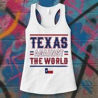 Texas Against The World Women's Tank Top thumb 3
