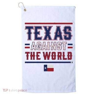Texas Against The World Golf Towel