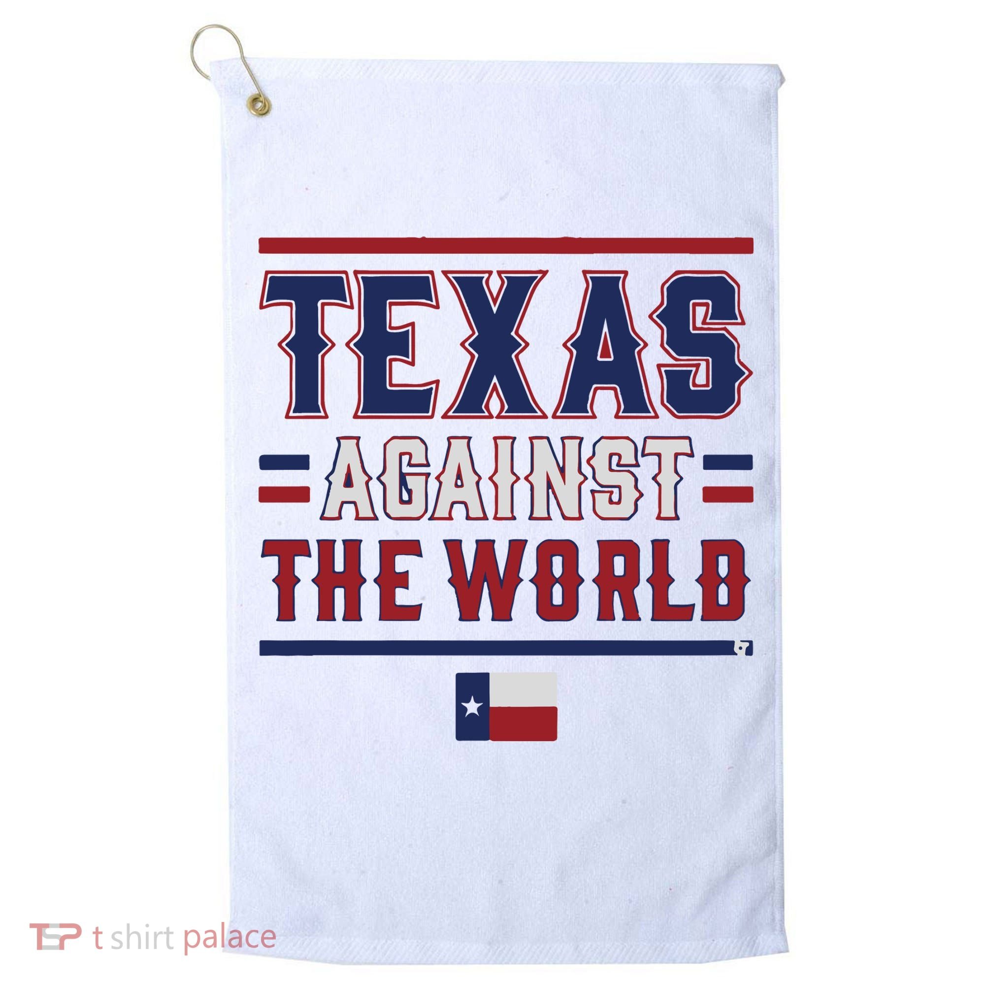 Texas Against The World Golf Towel