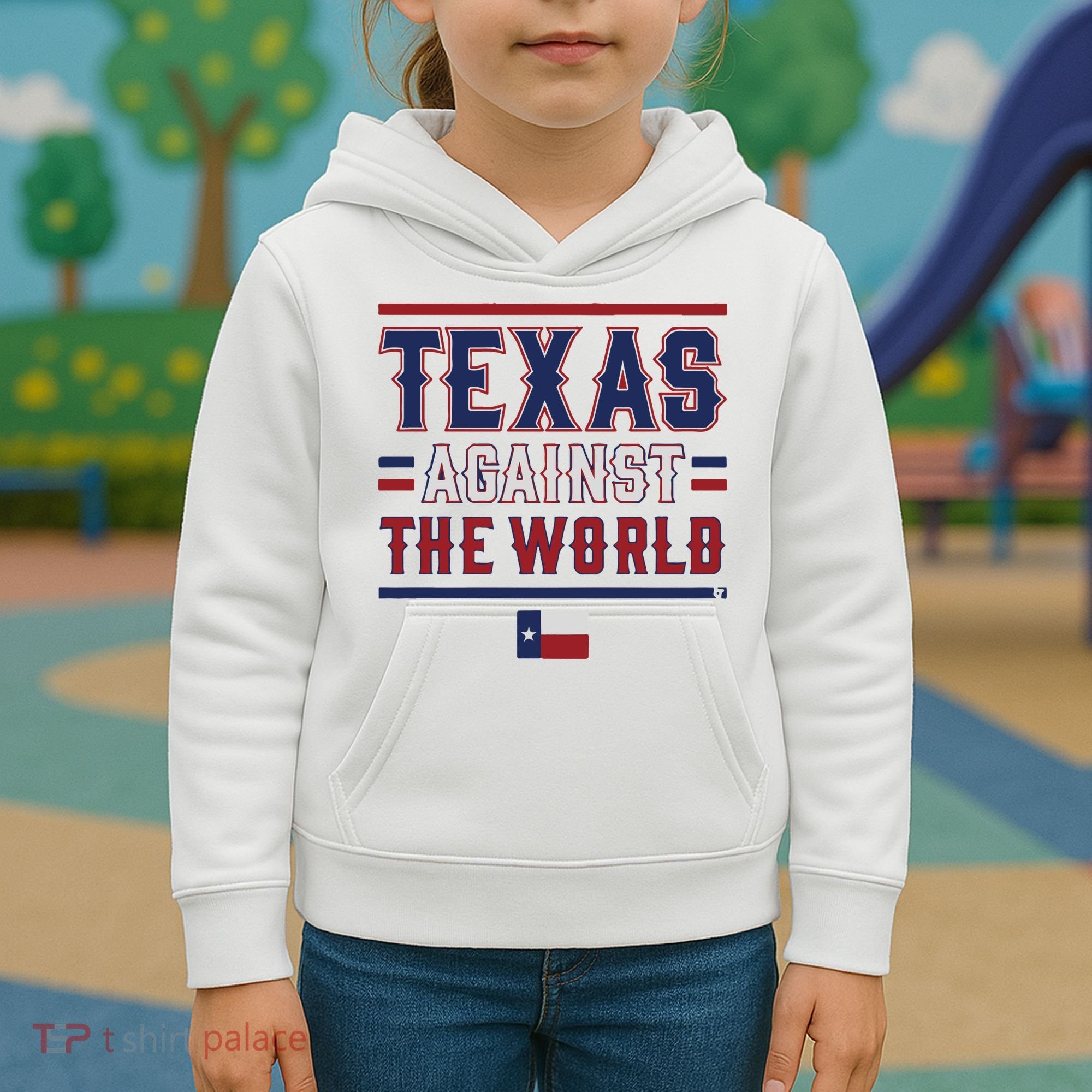 Texas Against The World Kids Hoodie