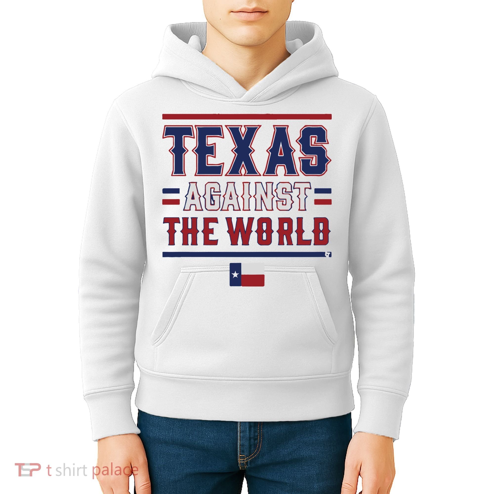 Texas Against The World Kids Hoodie