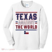 Texas Against The World Kids Long Sleeve Shirt thumb 0