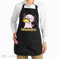 TACOLOTL Axolotl Taco Lover Kawaii Cute Mexican Axolotl Apron thumb 2