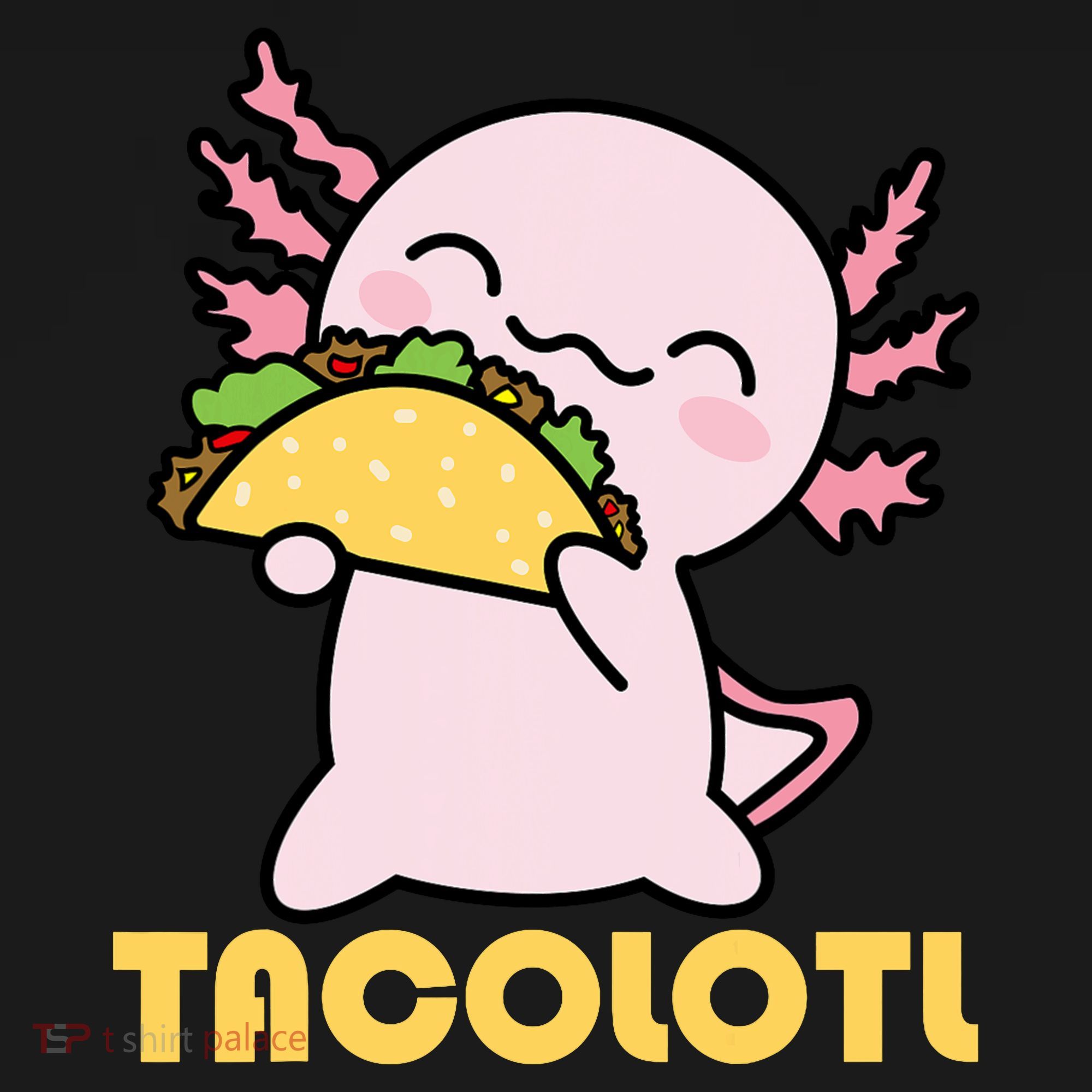 TACOLOTL Axolotl Taco Lover Kawaii Cute Mexican Axolotl Women's Tank Top