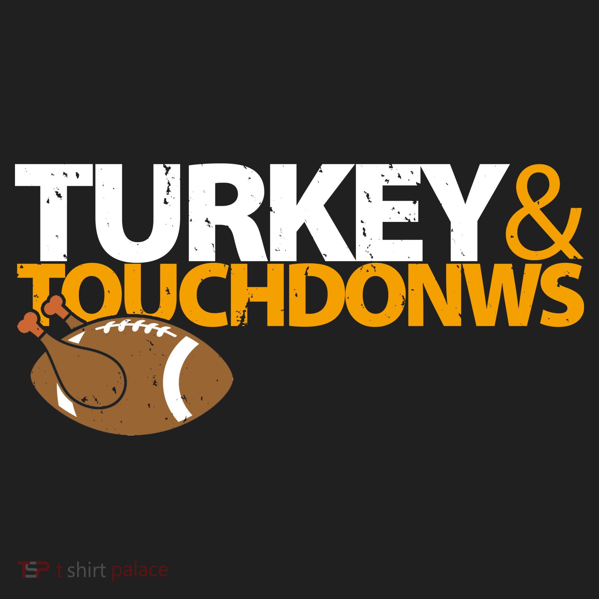Turkey And Touchdowns Tumbler