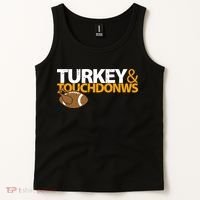 Turkey And Touchdowns Tank Top thumb 2