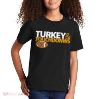 Turkey And Touchdowns Kids T-Shirt thumb 2