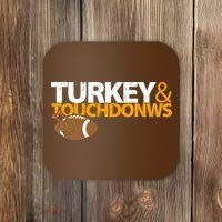 Turkey And Touchdowns Coaster thumb 0