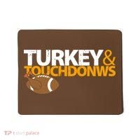 Turkey And Touchdowns Mousepad thumb 0