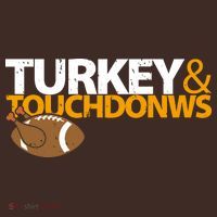 Turkey And Touchdowns Kids Hoodie thumb 2