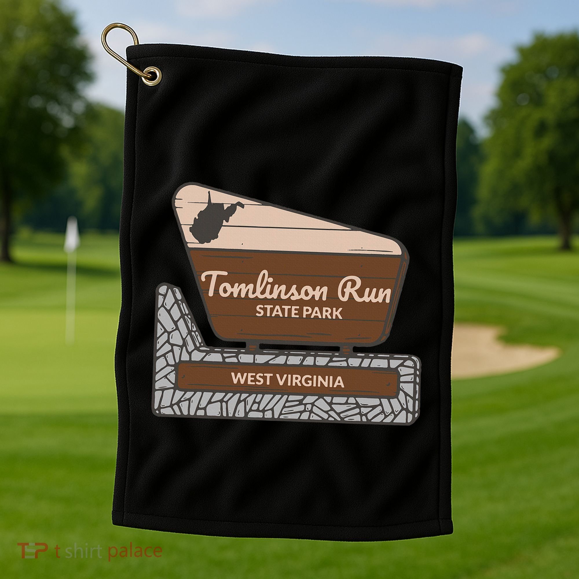 Thinking About The Roman Empire Funny History Meme Golf Towel