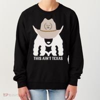This Ain’T Texas Cowgirl Queen Bee Silhouette Texas Holdem Women's Sweatshirt thumb 0
